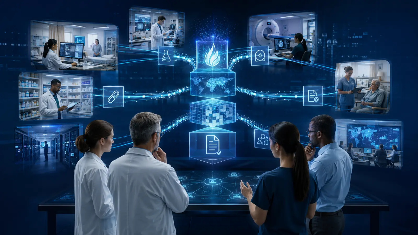Ecosistema hospitalario conectado mediante FHIR, ICD-11 y guías clínicas digitales estructuradas