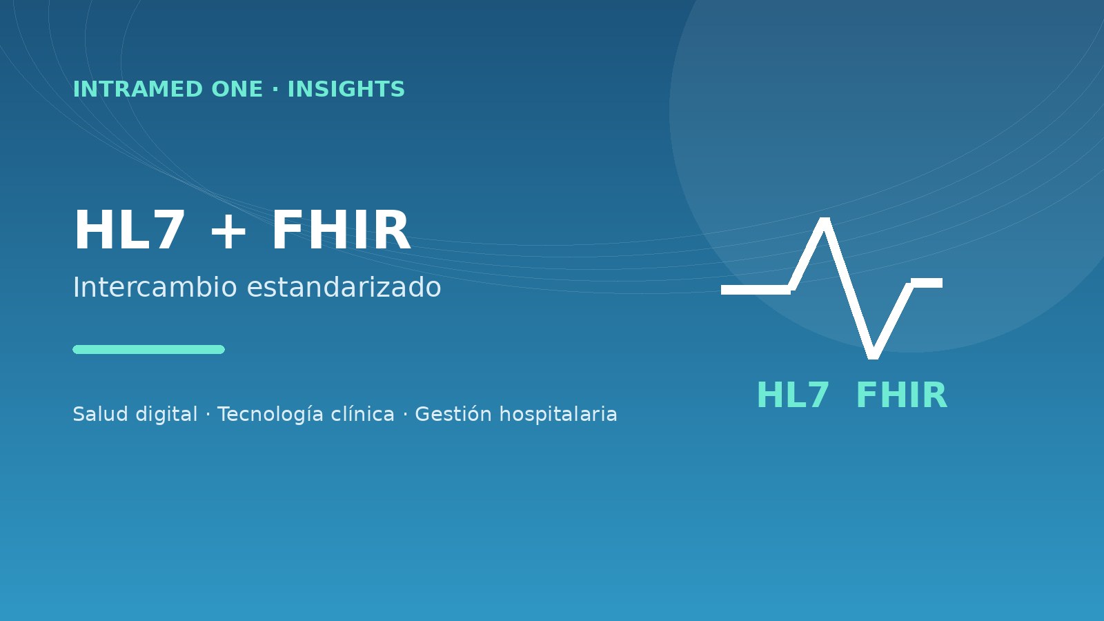 Imagen temática del artículo HL7 y FHIR sin complicaciones: guía para directivos hospitalarios