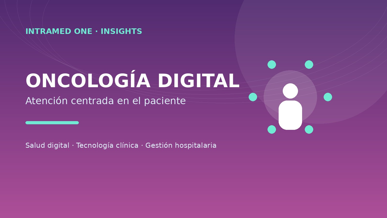 Imagen temática del artículo Por qué oncología necesita una plataforma digital especializada
