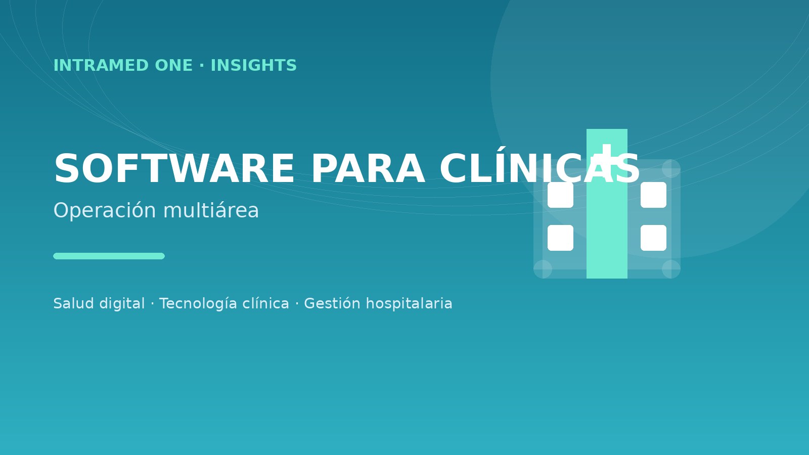 Imagen temática del artículo Software para clínica vs. software para consultorio: diferencias clave